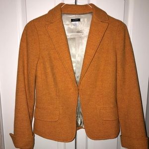 Jcrew mustard blazer